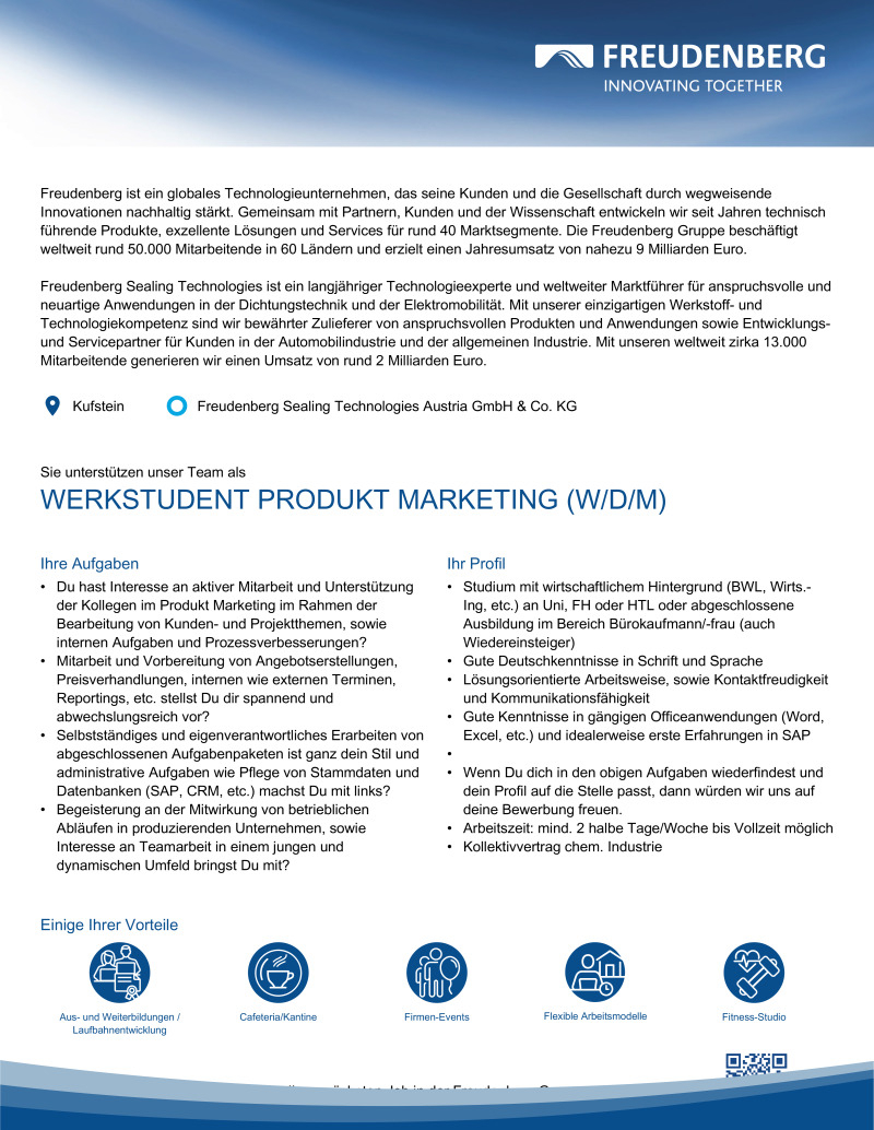 Werkstudent Produktmarketing (m/w/d)
