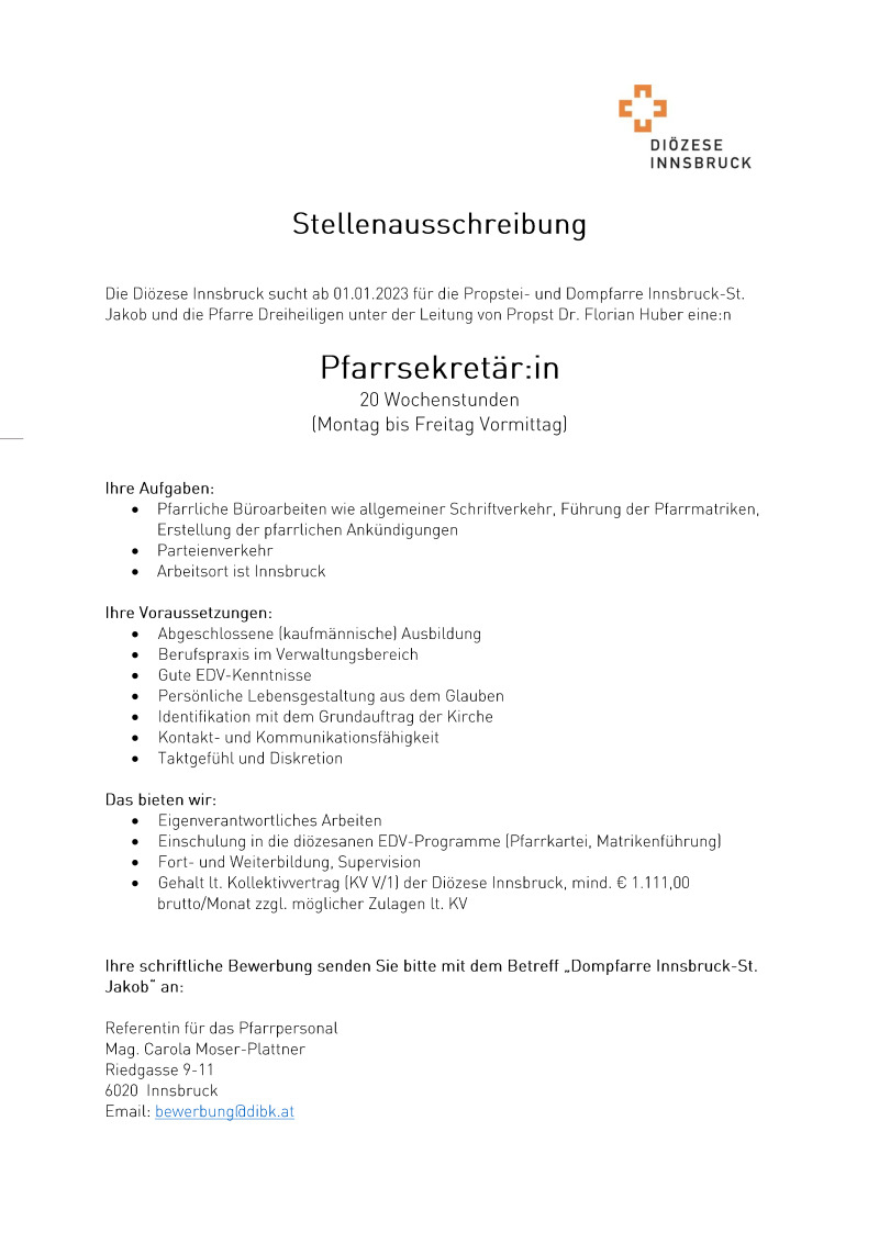 2022_11_29_Sekr_Dompfarre Innsbruck_Stellenausschreibung.pdf