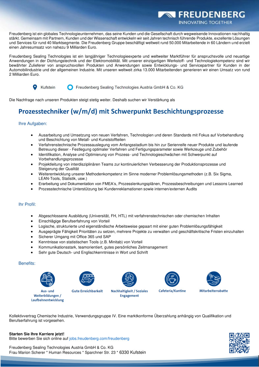 Jobs bei Freudenberg