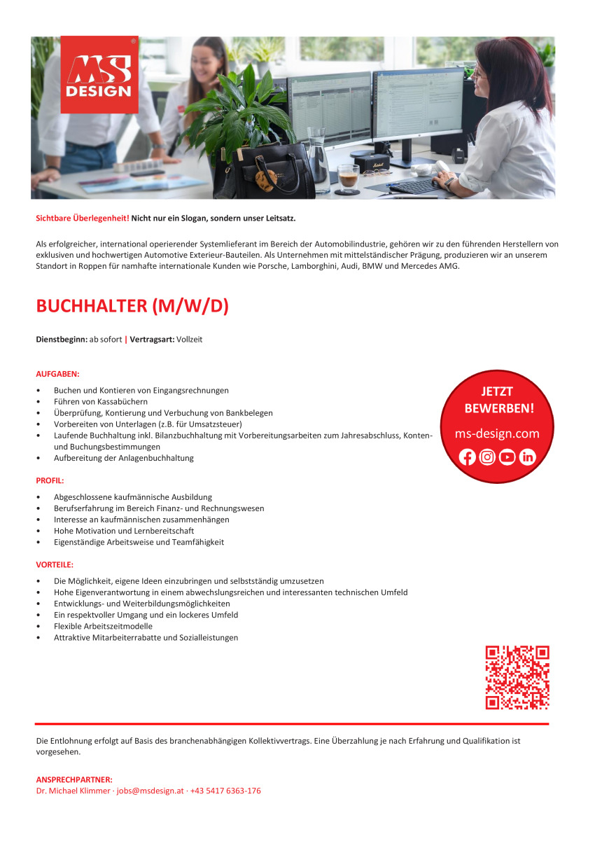 Buchhalter (m/w/d)