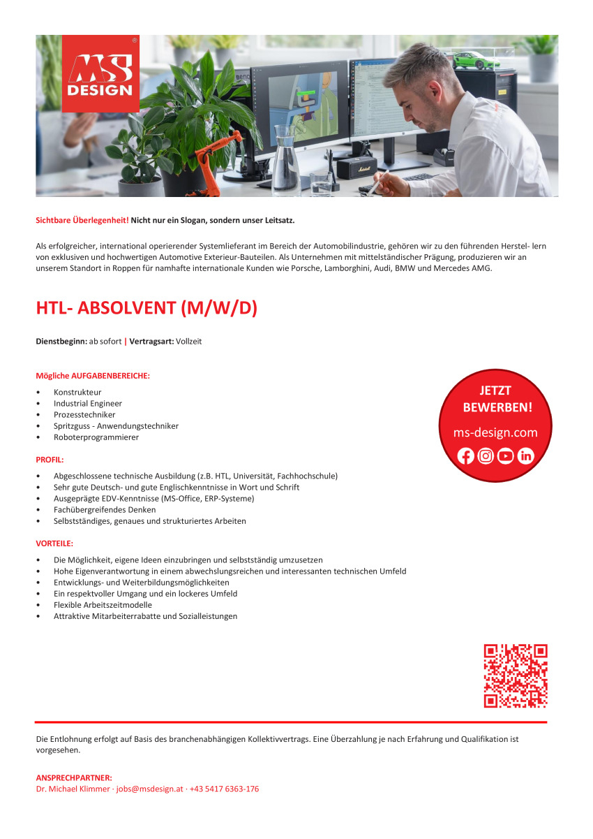 HTL-Absolvent (m/w/d)