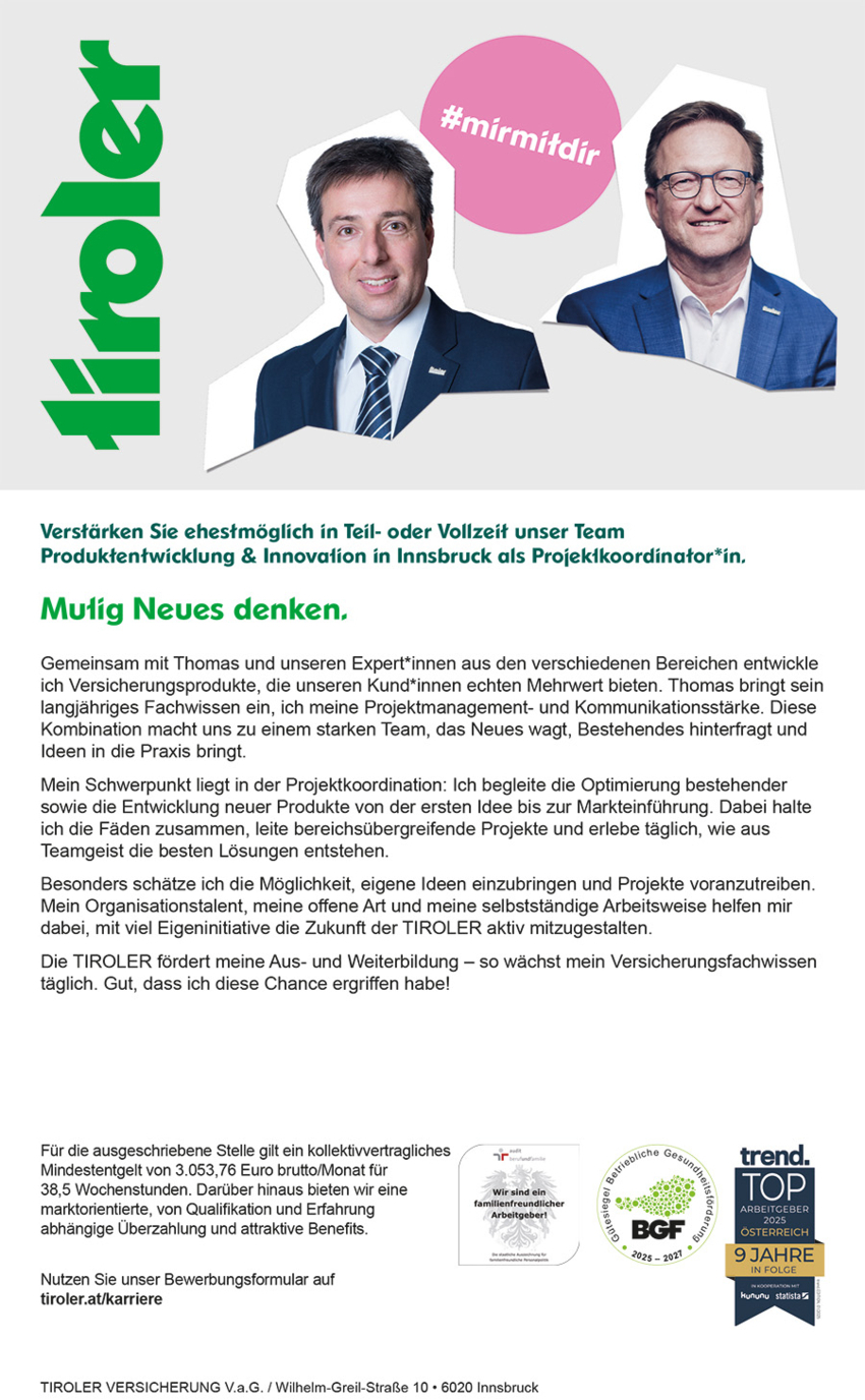 2025_stelleninserat_Projektkoordinatorin im Team Produktentwicklung & Innovation.jpg