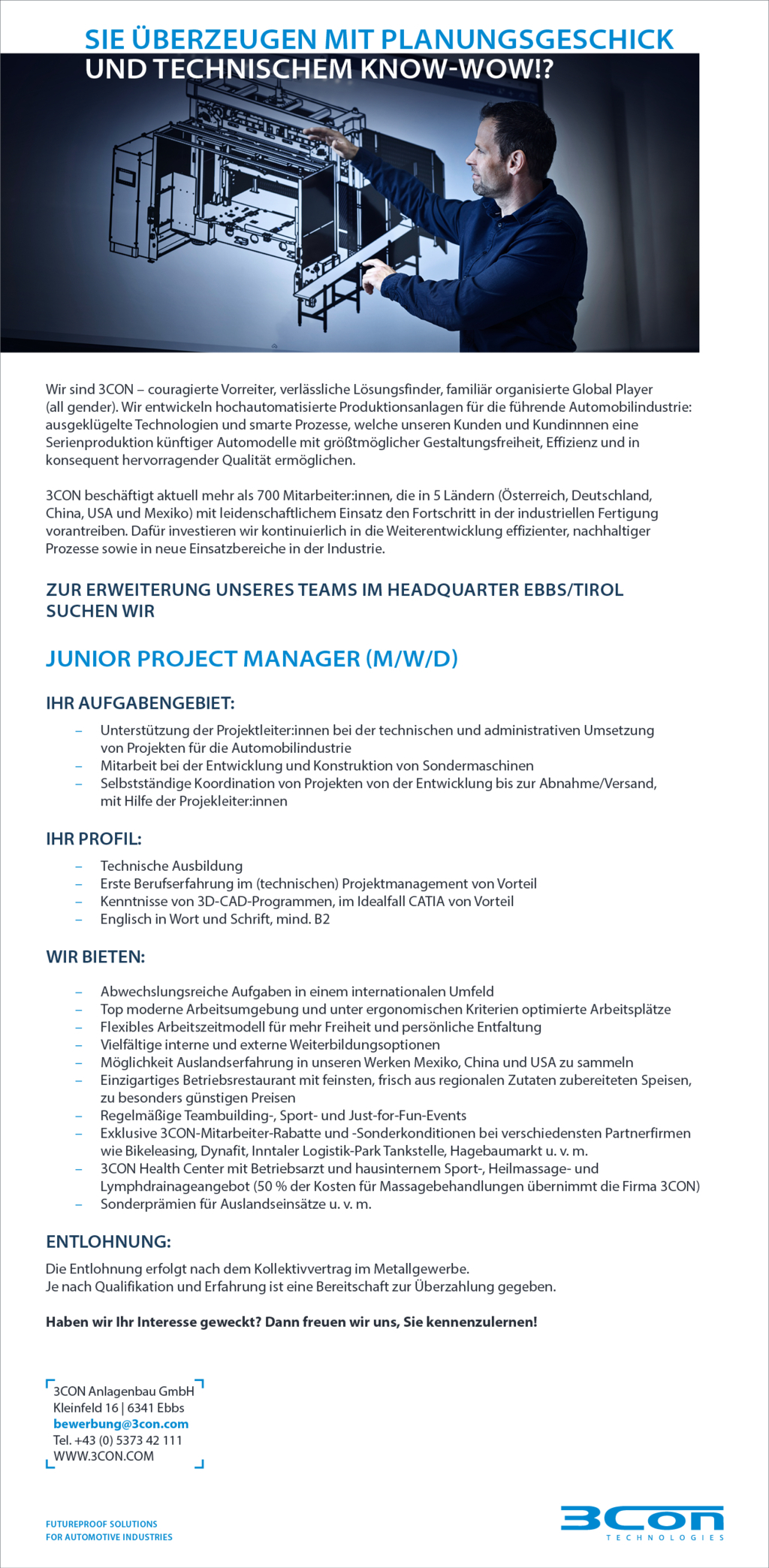 Junior Project Manager (M/W/D)