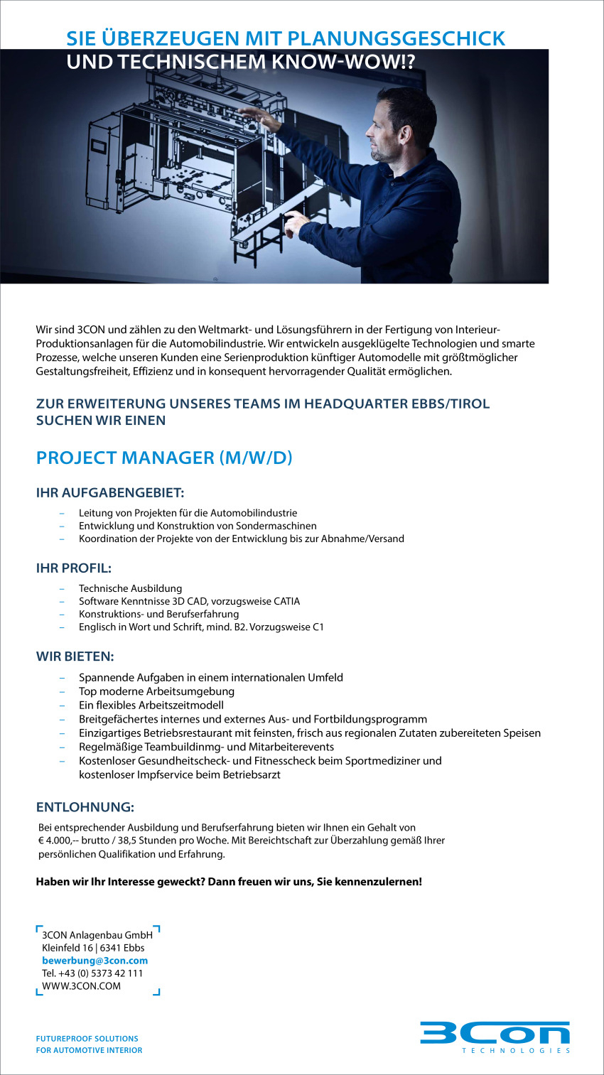 Project Manager (m/w/d)