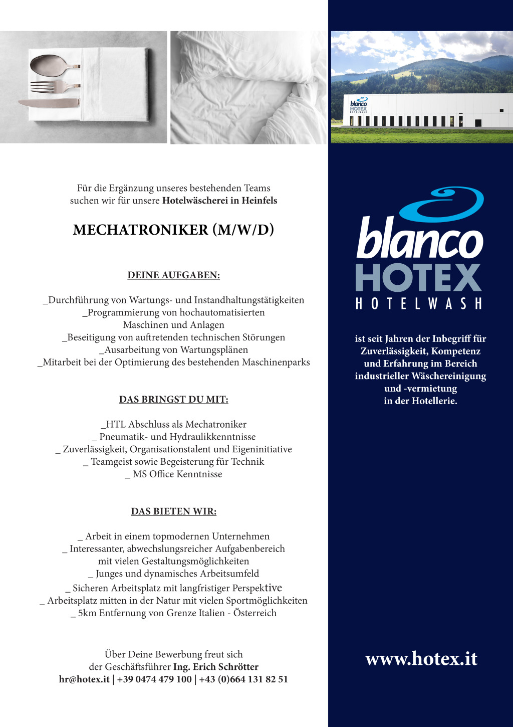 Mechatroniker (m/w/d)