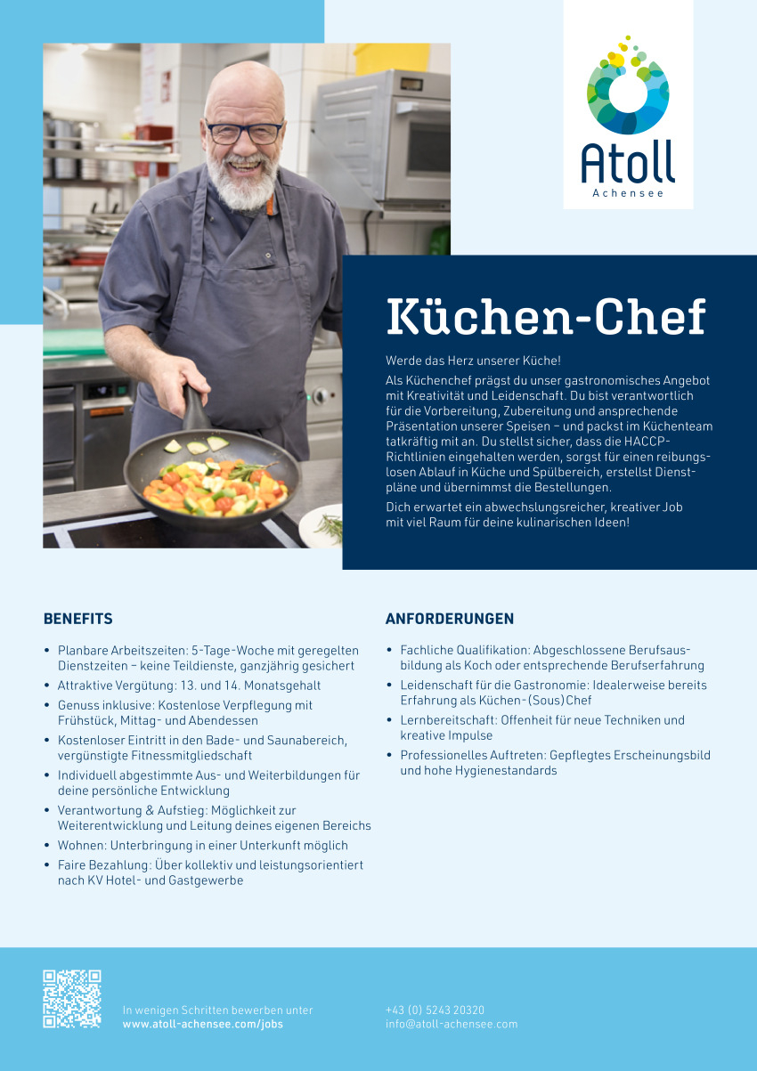 Küchenchef (m/w/d)