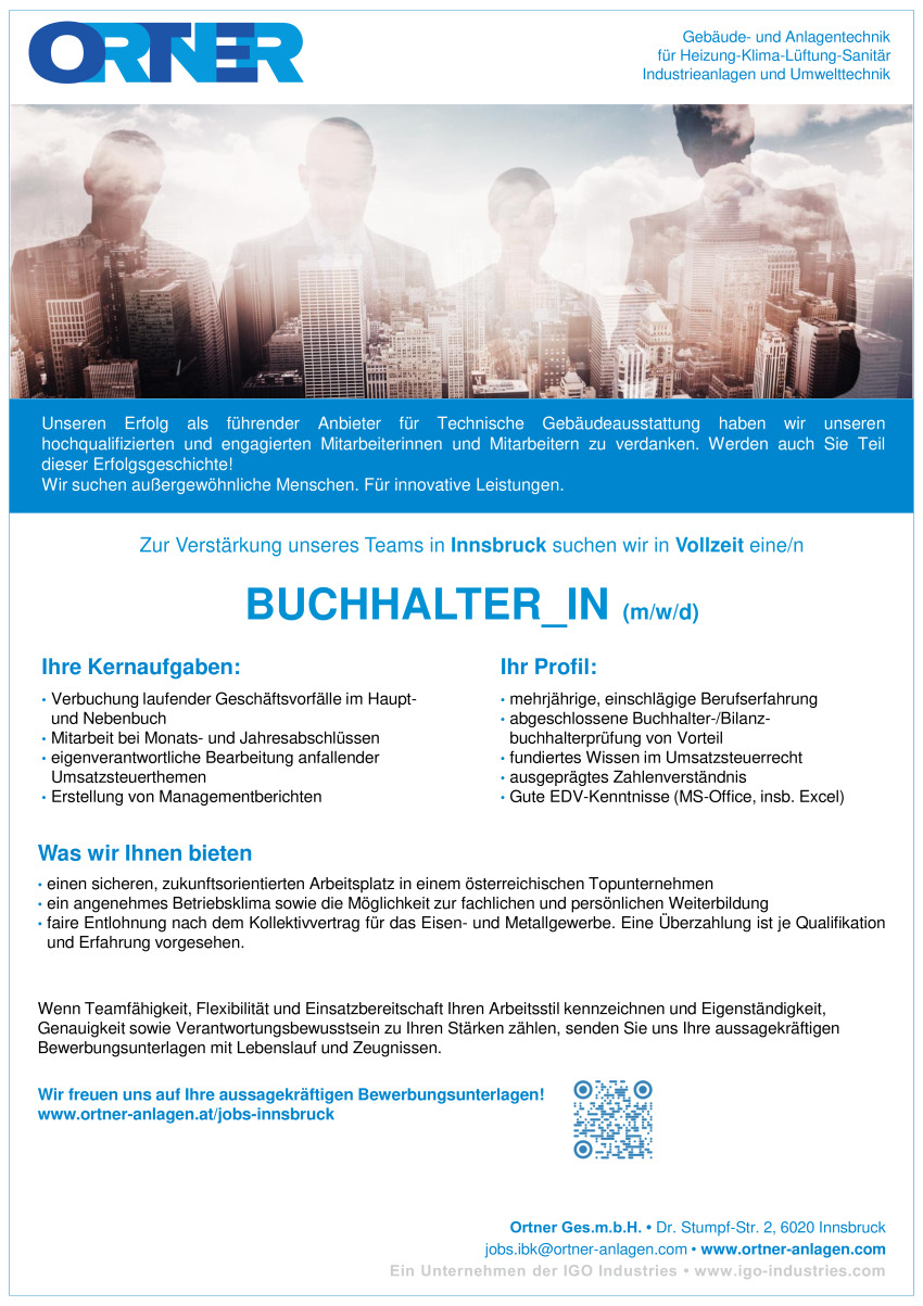 Jobs bei Ortner