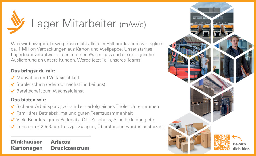 Lager Mitarbeiter (m/w/d)