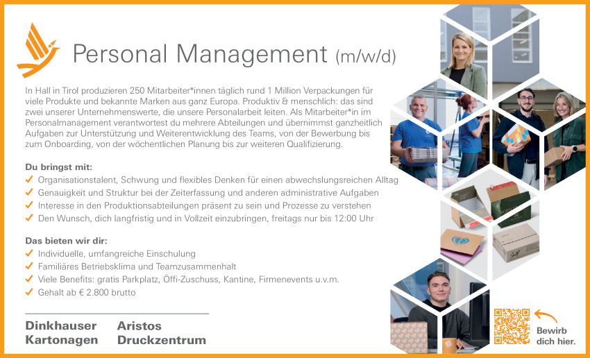 Personal Management (m/w/d)