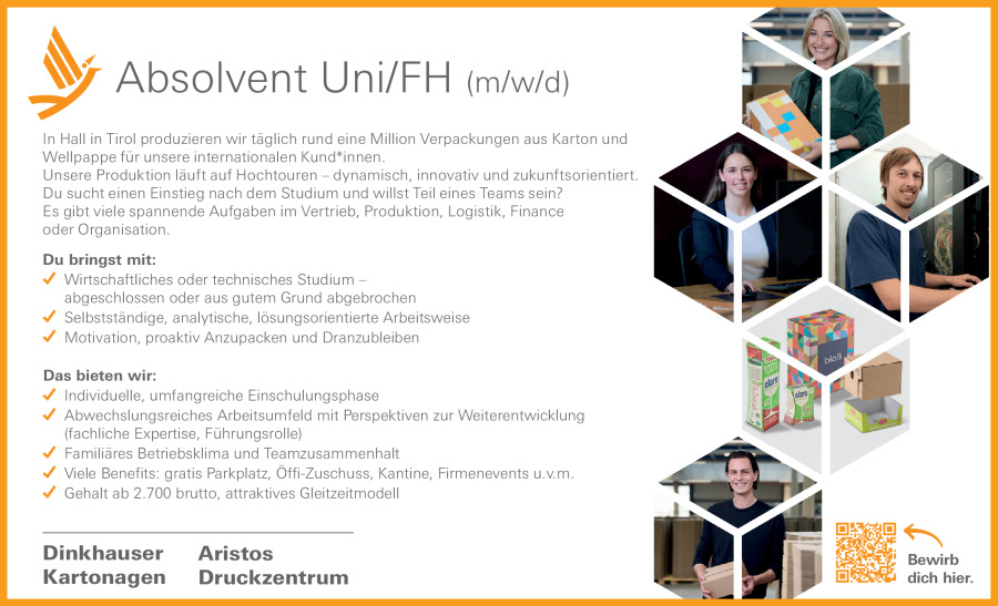 Uni/FH-Absolvent (m/w/d)