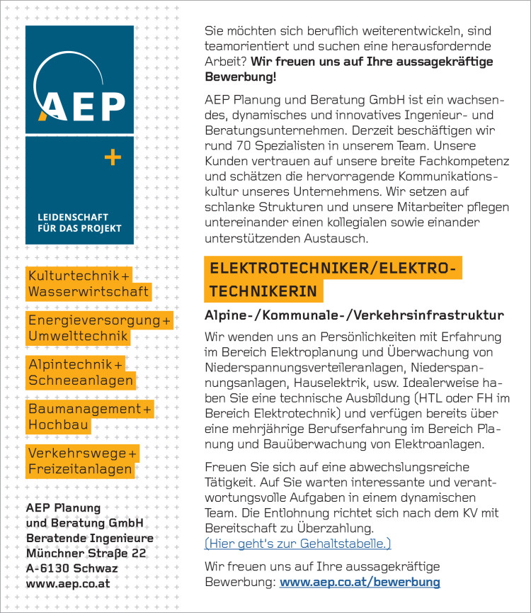 Jobs bei AEP