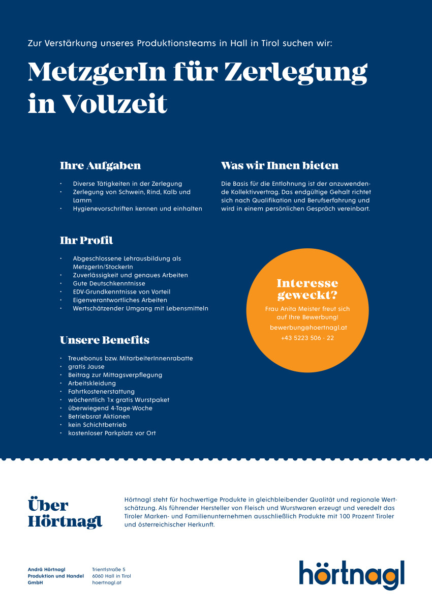 Jobs bei Hörtnagl