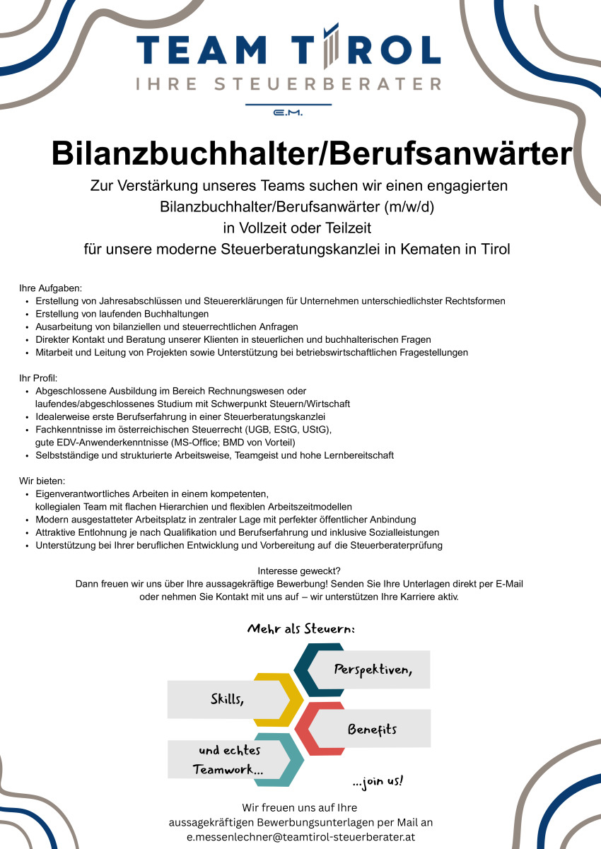 Bilanzbuchhalter / Berufsanwärter (m/w/d)