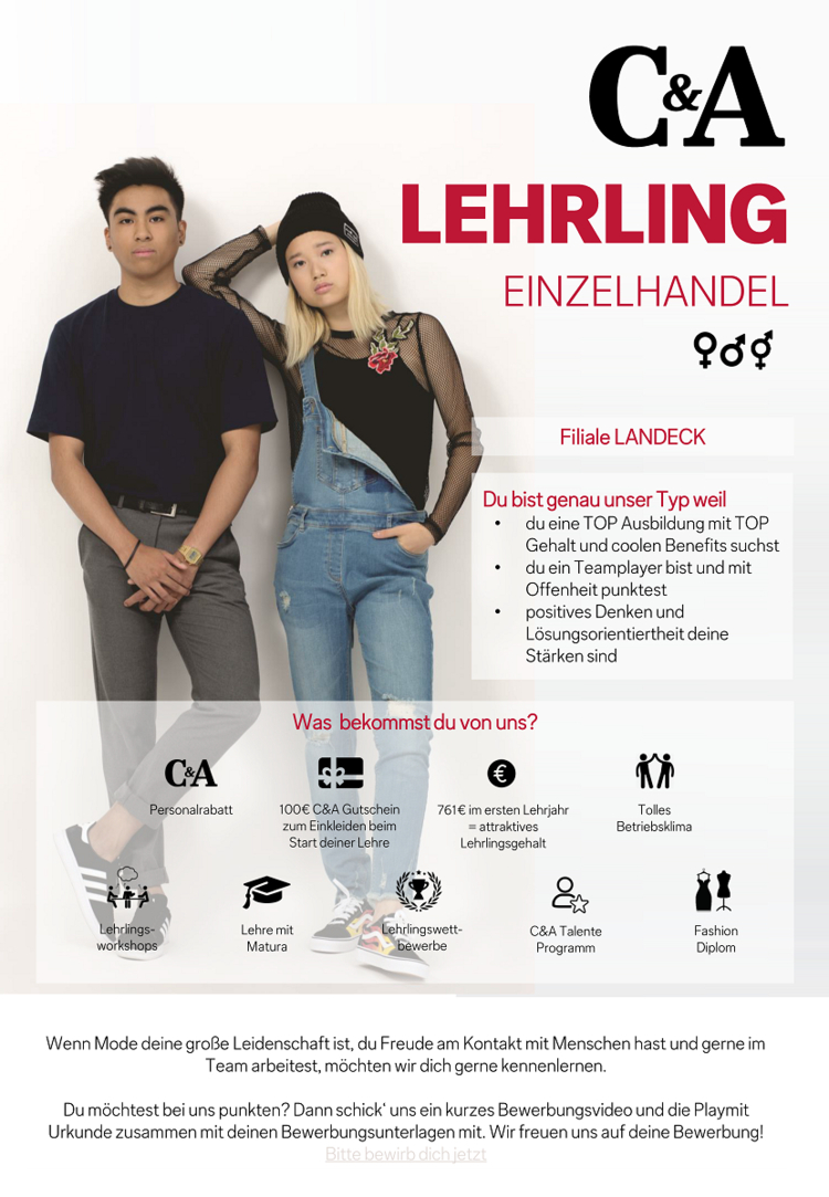 Lehrling Einzelhandel w/m/d