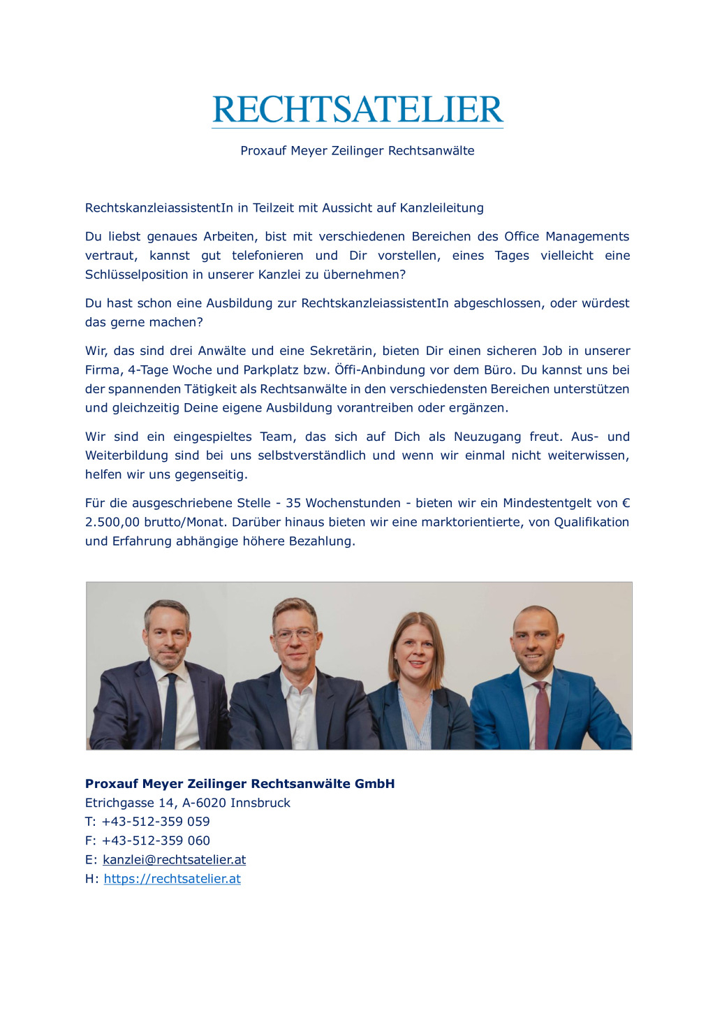 RechtskanzleiassistentIn