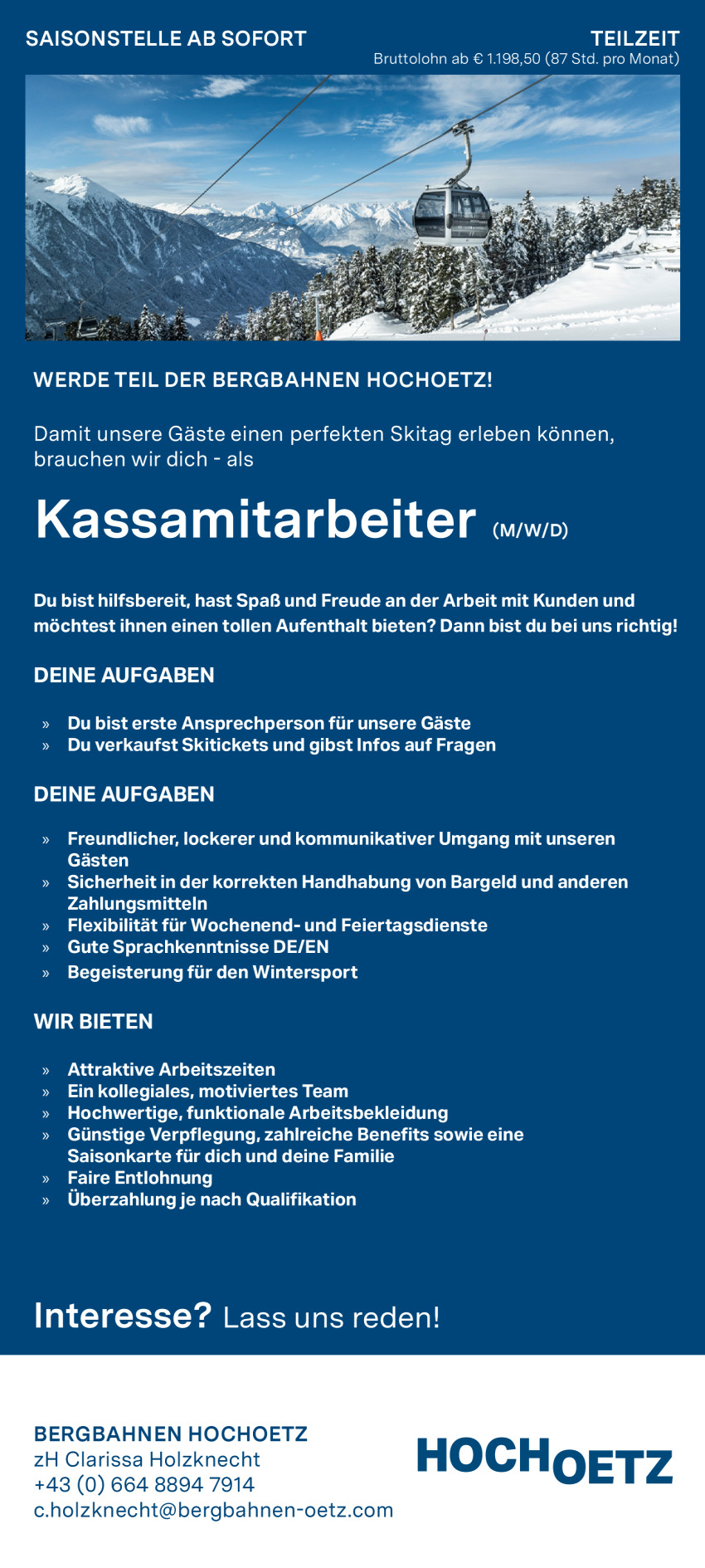 Kassamitarbeiter (m/w/d)
