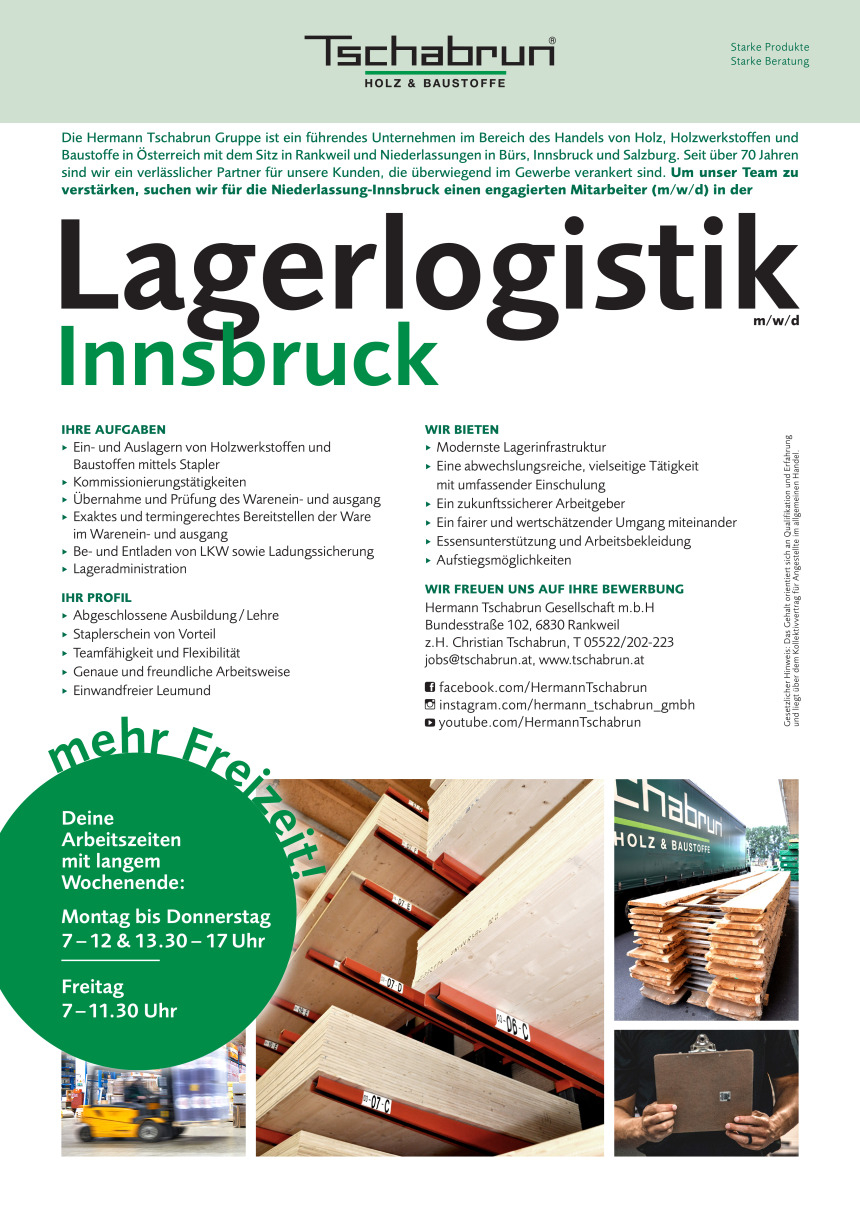 Mitarbeiter Lagerlogistik (m/w/d)