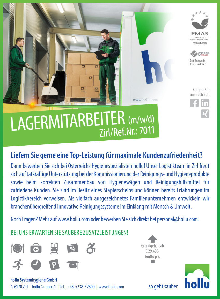 Jobs bei Hollu