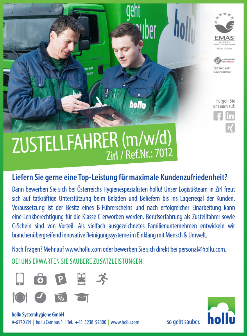 Jobs bei Hollu