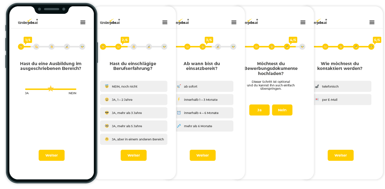 Die erste Jobbörse mit integriertem Bewerbungsfunnel